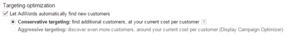 Adwords Display Targeting optimization Adwords Display Targeting optimization
